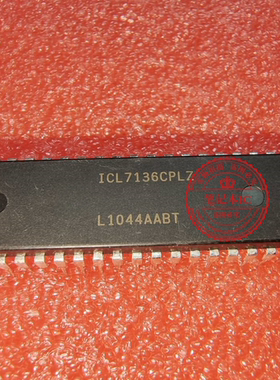 ICL7136CPLZ   ICL7136CPL 直插DIP40   新的  一个起拍