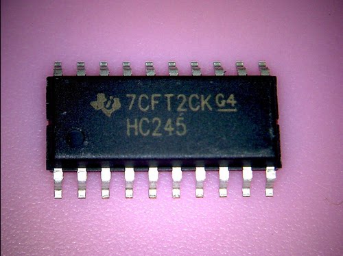 琴川日月 74HC2450 HC245 74HC245D新