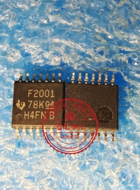 MSP430F2001IPWR  M430F2001  丝印F2001 TSSOP   新的  一个起拍