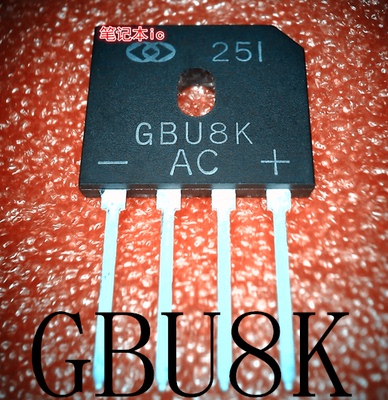 GBU8K      GBU808    GBU808P     DIP-4     新的