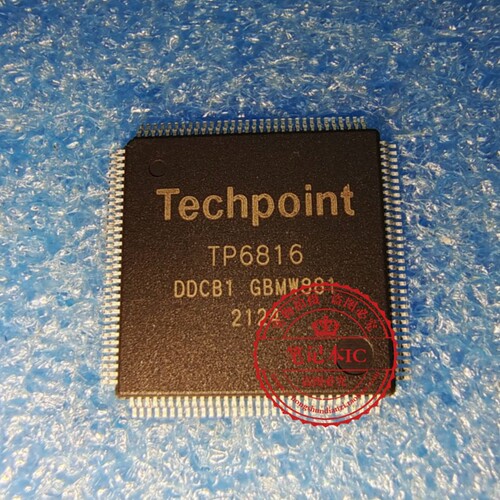 TP6816-CB1  TP6816-CBI 丝印 TP6816 TECHPOINT QFP128