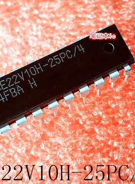 PALCE22V10H-25PC/4       PALCE22V10H    DIP-24    新的