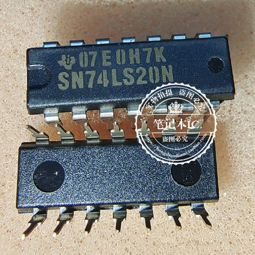 SN74LS20N SN74LS38N  DIP14  新的一个起拍
