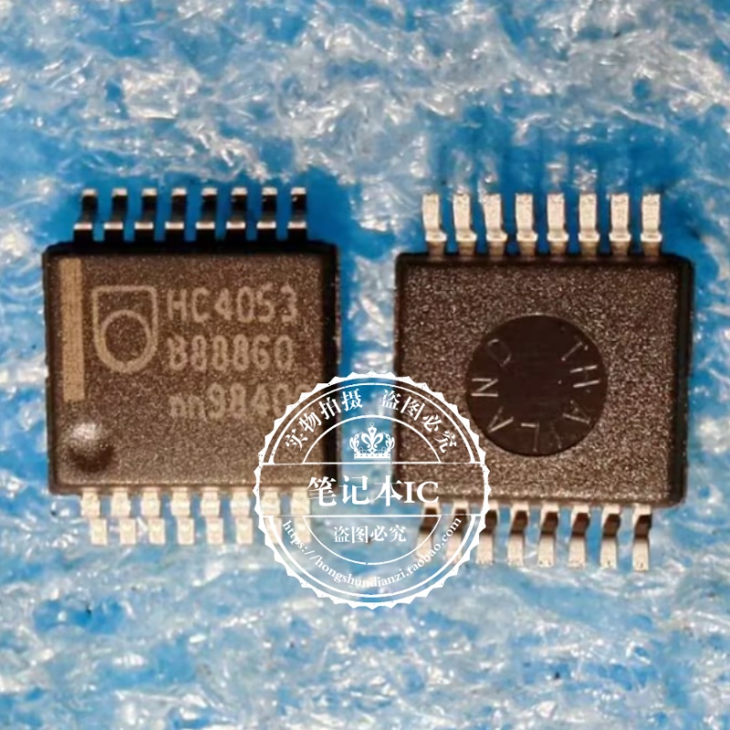 74HC4053DB 丝印：HC4053 SSOP-16厚密 PHILIPS