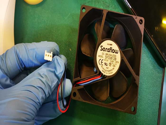 台达 DFC0812B  8025 DC12v 0.20A 8cm 三线散热风扇