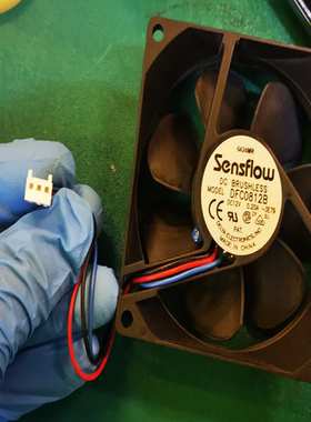 台达 DFC0812B  8025 DC12v 0.20A 8cm 三线散热风扇