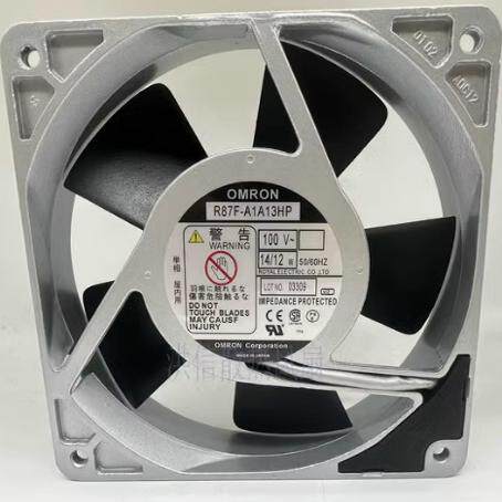 原装OMRON欧姆龙 12025 R87F-A1A13HP 100V 14/12W 120*25MM风扇