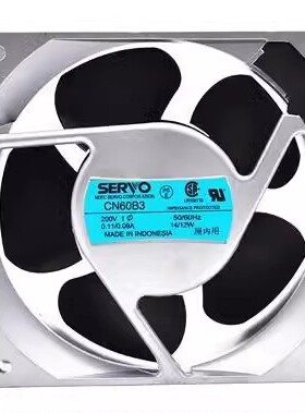 SERVO CN60B3 CN52B5 CN55B31 CN48B3 12038 200V 12CM 散热风扇