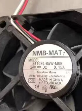 2410EL-05W-M69 全新 6025风扇 24V 0.15A 6CM变频器散热风扇