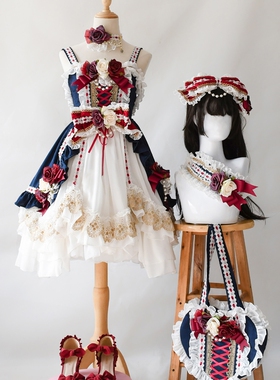 MONOGIRL白雪姬lolita华丽连衣裙花嫁JSK礼物 全套 预约/尾款