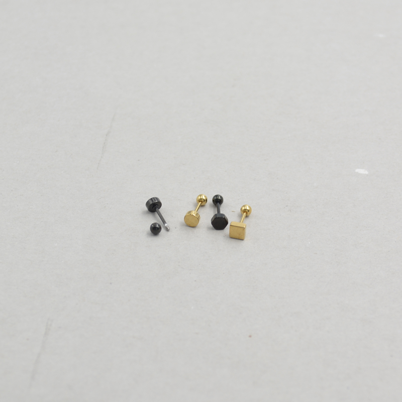 韩版冷淡风耳骨钉耳钉养耳洞男女细针耳钉 包邮