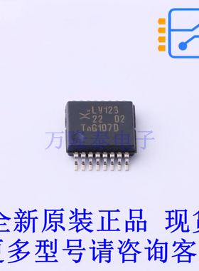 单稳态多谐振荡器 74LV123DB,118 SSOP-16-208mil 全新原装正品