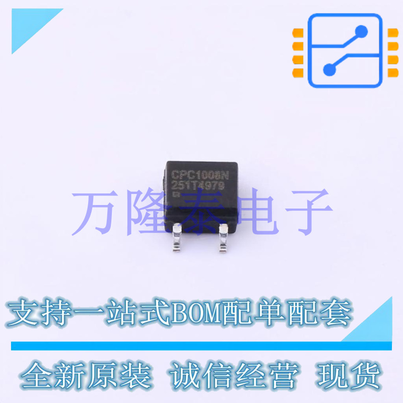CPC1008NTR 封装SOP-4 单刀单掷 150mA 100V 单通道 固态继电器