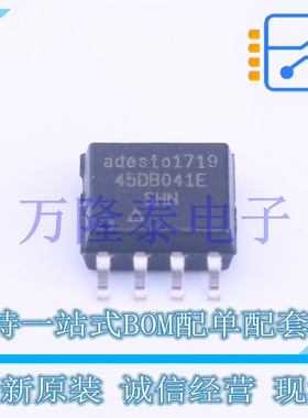 AT45DB041E-SHN-T SOIC-8 4M-bit 512K 电源电压1.65V ~ 3.6V