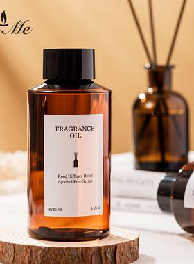 BYME香薰卧室内持久香氛原装补充液无火香薰摆件精油酒店专用补充