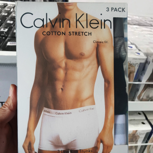 Calvin Klein正品ck男士内裤平角裤青年纯棉薄款礼盒男生四角短裤