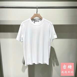 1RL21511299GRSAGA男装2026年夏季新款圆领短袖T恤衫舒适通勤百搭