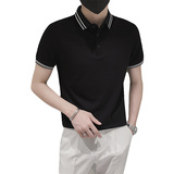 2026夏季新款男士休闲Polo衫时尚潮流上午短袖T恤C203-8804-P58，男装T恤，电商C208