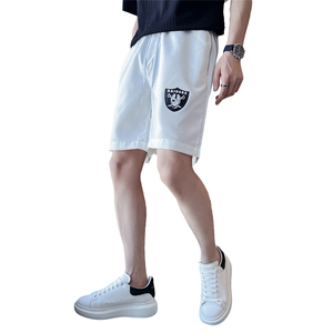 夏季青少年学生印花男士潮牌短裤2025新款休闲5分裤C203-6696-P38图片