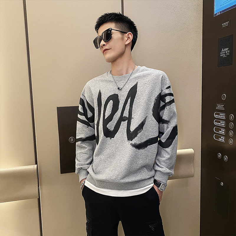 2026春季男士新款外套精神小伙宽松潮流卫衣男C203-5209-P68-控98,女装短外套,电商C208