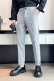 轻奢风春夏季青年男士灰色西裤高品质大货供应休闲裤C203-6709P58，男装西裤，电商C208