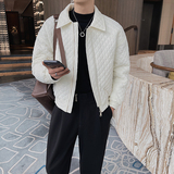 高品质轻熟抖音直播加厚棉袄夹克翻领棉衣外套1060-P118控168，男装夹克，电商C208