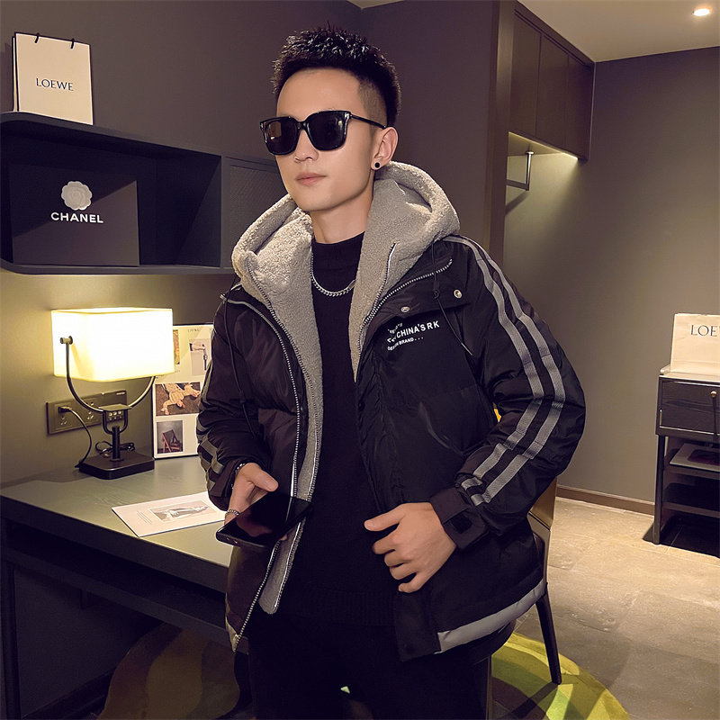冬季羽绒服男士2025年新款潮牌加厚衣服短款冬装外套男1077-P178，男装羽绒服，电商C208