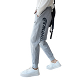 社会小伙秋季男士束脚运动裤时尚潮流印花卫裤男C203-6721-P68，男装休闲裤，电商C208