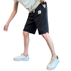 社会小伙夏季男士五分裤直筒休闲短裤潮流运动裤子C208-6759特P38图片