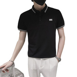 珠地棉高端刺绣POLO衫短袖男士2026春夏季新款休闲上衣8807，男装T恤，电商C208