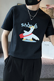 社会小伙夏季男士短袖t恤时尚潮流半袖纯棉圆领体恤C203-8859-P38，男装T恤，电商C208