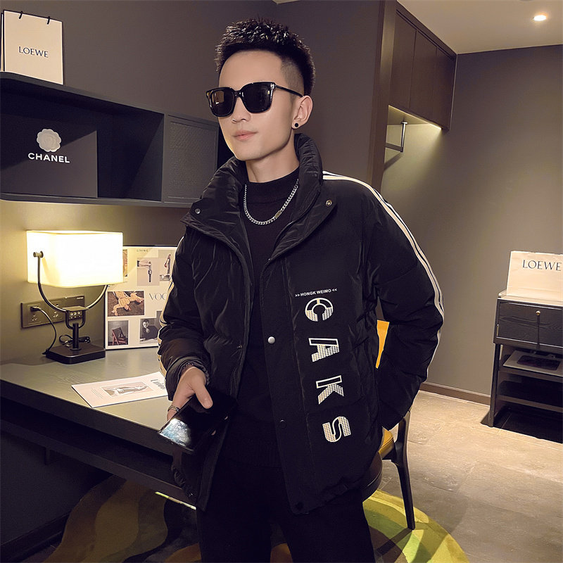 男士羽绒服2025冬季新款面包服外套男短款棉衣潮1082-P178控238，男装羽绒服，电商C208