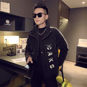 男士羽绒服2025冬季新款面包服外套男短款棉衣潮1082-P178控238，男装羽绒服，电商C208