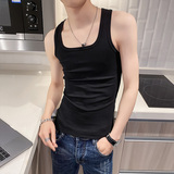 精神小伙夏季男士纯色工字背心薄款修身圆领T恤C203-5271-特P18,男装背心/马甲,电商C208, 精神小伙夏季男士纯色工字背心薄款修身圆领T恤C203-5271-特P18,男装背心/马甲,电商C208,