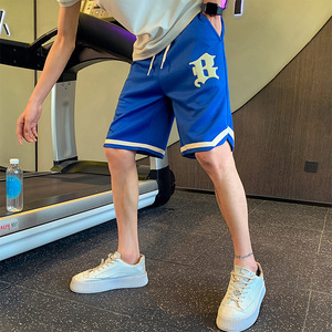 精神小伙夏季男士直筒五分裤时尚潮牌运动短裤男C208-6748-特P38图片