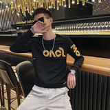 2026春秋季男士新款打底衫精神小伙休闲长袖卫衣C203-5203P58控78，男装T恤，电商C208