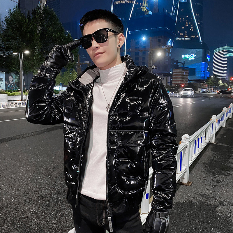 精神小伙冬季男士连帽羽绒服潮流帅气保暖外套C203-5116P175控229，男装羽绒服，电商C208