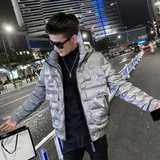 精神小伙冬季男士连帽羽绒服潮流帅气保暖外套C203-5116P175控229，男装羽绒服，电商C208