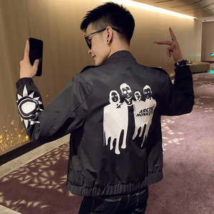 2026春季青年男士修身飞行夹克青少年小伙外套上衣男C203-1001P95图片