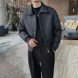 高品质轻熟抖音直播加厚棉袄夹克翻领棉衣外套1060-P118控168，男装夹克，电商C208