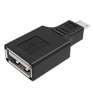microUSB转USB母手机usb转micro安卓平板OTG转接头micro公转USB头
