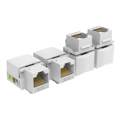 B-LIAK超五类网络模块CAT5E网线插座面板非屏蔽百兆打线宽带电脑插座开关模块RJ45网线模块网络面板模块cat5e