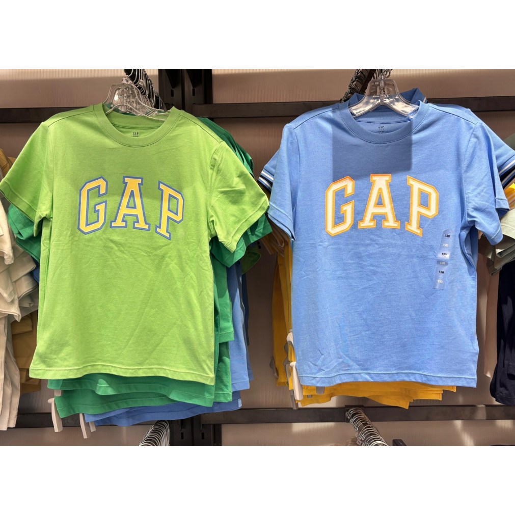 国内代购Gap夏季新款logo纯棉短袖T恤童装759433/861988/745882