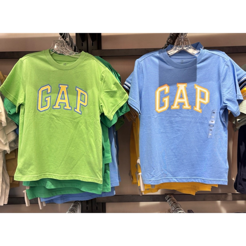 国内代购Gap夏季新款logo纯棉短袖T恤童装759433/861988/745882