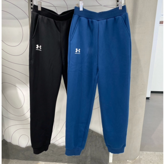 国内代购安德玛儿童远红外发热运动裤加绒厚裤子保暖长裤130--170