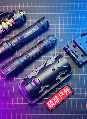 强光充电手电筒快拔套便携腰套战术纳丽德P8/E51C/TA20/TA30C