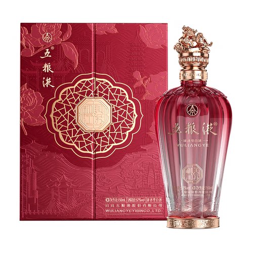 52度五粮液和美江苏750ml