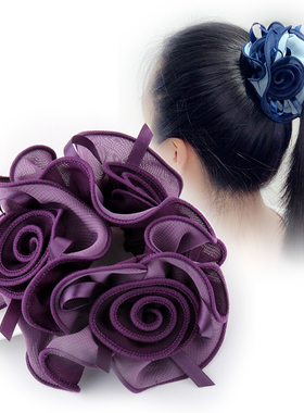 皮筋头绳头花饰品扎头发发圈韩国头饰成人发饰头绳丸子头发绳