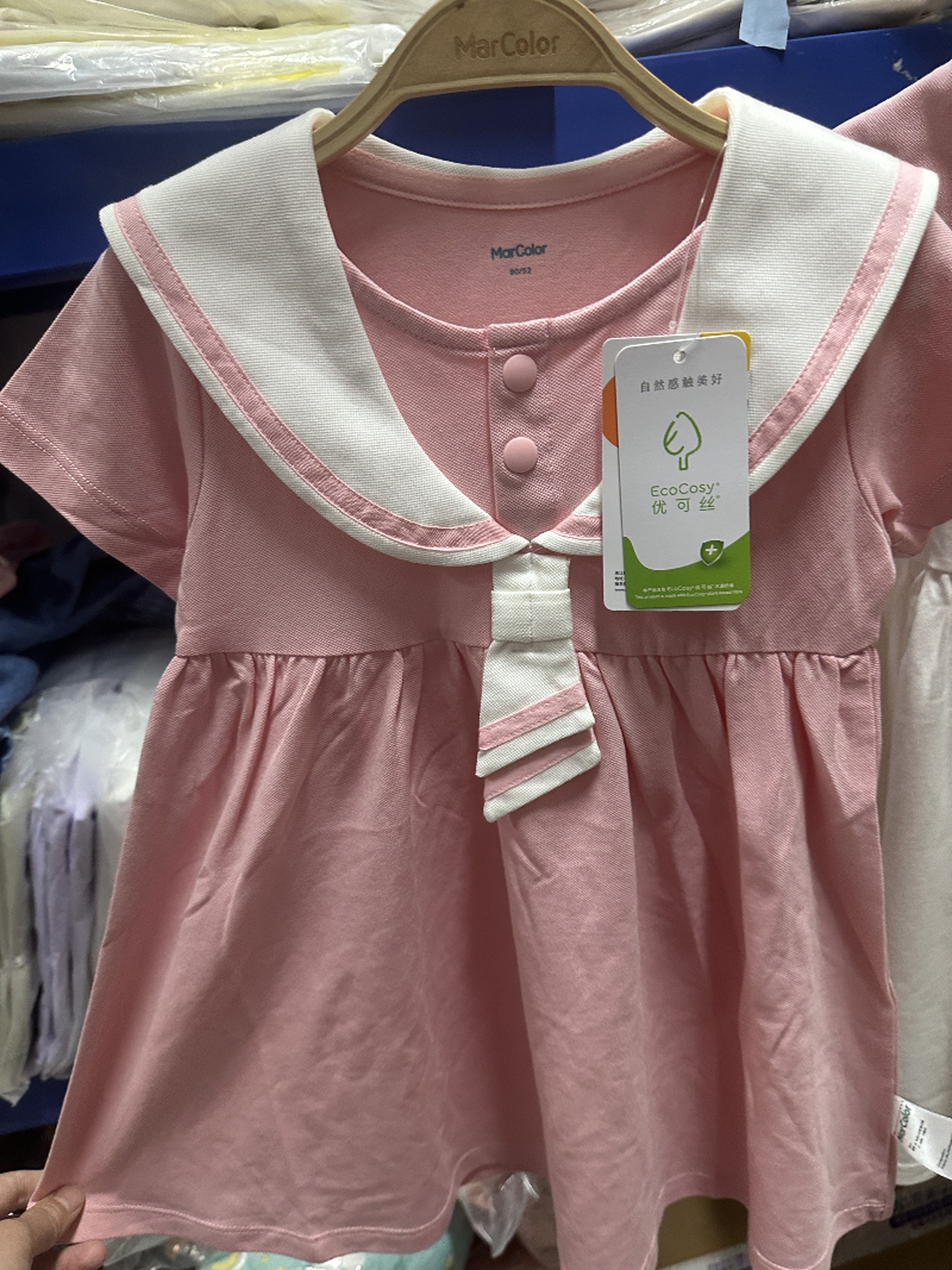 女童连衣裙新款夏季假领带