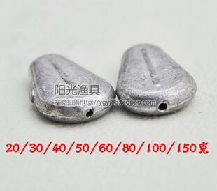 纯铅铅坠  通心坠 鱼坠20/40/50/60/80/100克